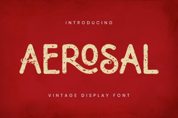Aerosal: A Vintage Display Font That Elevates Real Small Business Branding