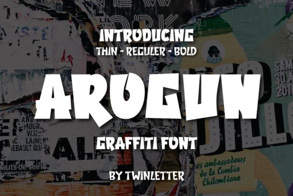 Arogun: A Display Font with Street-Smart Editorial Charm