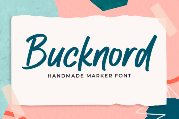 Bucknord: A Playful, Professional Display Font for Small Businesses