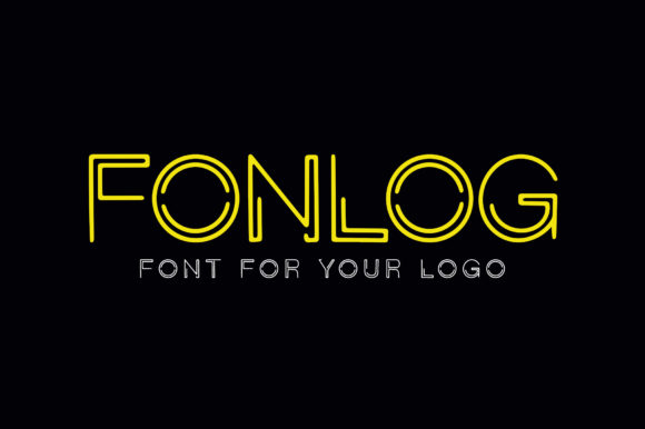 Fonlog: A Futuristic Display Font for Editorial Design
