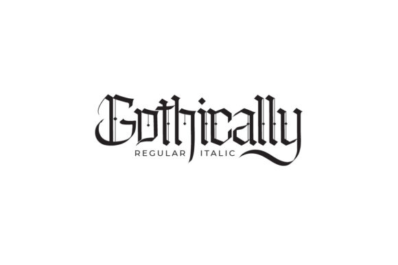 Gothically: A Vintage Display Font with Quiet Confidence