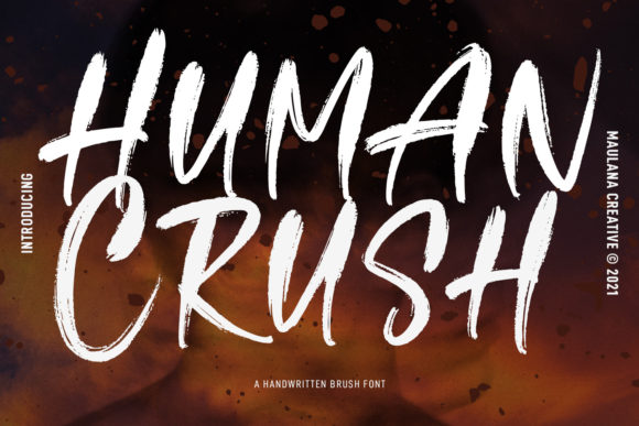 Human Crush: A Display Font That Grabs Attention—Fast