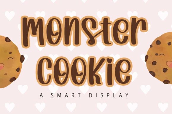 Monster Cookie: A Display Font That Delivers Joy at First Glance