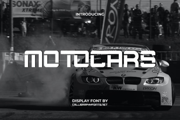 Motocars: A Display Font That Drives Campaign Impact
