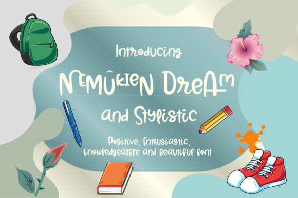Nemukien Dream: A Display Font That Breathes Life Into Editorial Moments