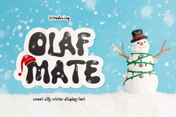 Olaf Mate: A Playful, Professional Display Font for Small Businesses