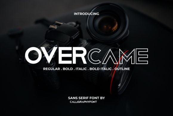 Overcame: A Display Font That Anchors Your Editorial Voice