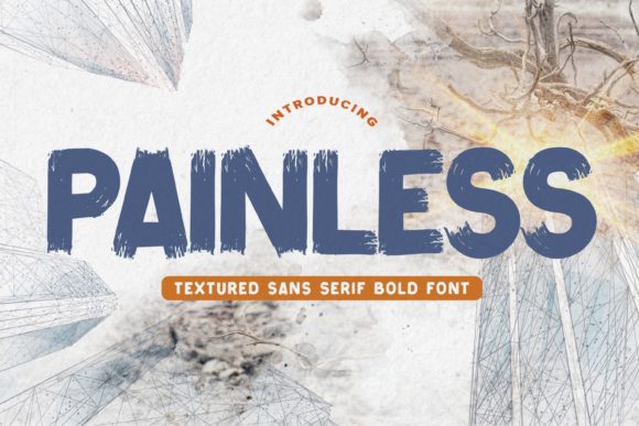 Painless Font: A Modern Display Typeface for Authentic Branding