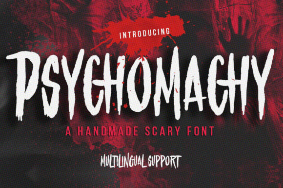 Psychomachy: A Display Font That Sets the Editorial Mood