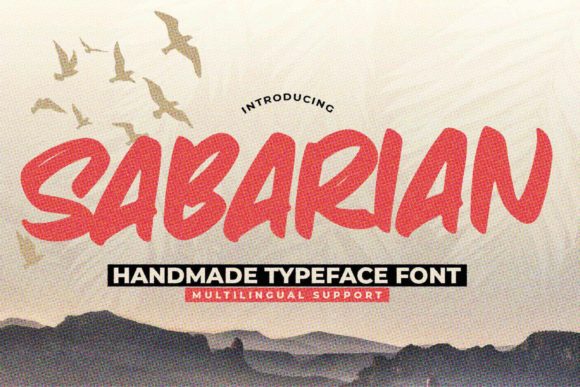 Sabarian: A Display Font with Editorial Soul