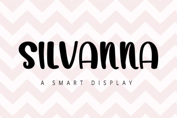 Silvanna: A Display Font That Speaks With Personality