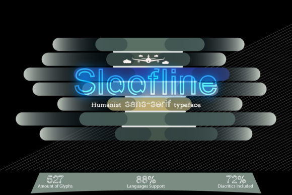 Sloofline: A Humanist Sans-Serif Display Font That Cuts Through the Feed