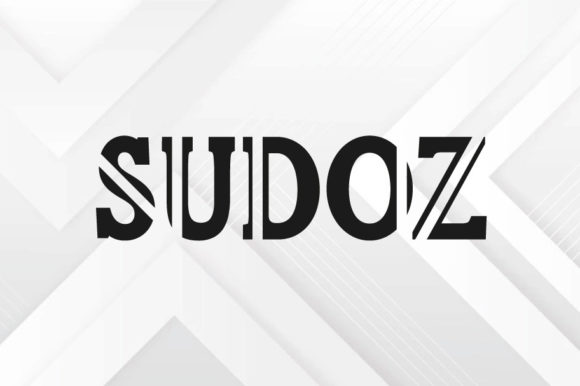 Sudoz: A Vintage Display Font That Feels Like Home