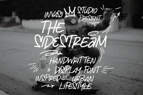 The Sidestream: A Graffiti-Styled Display Font for Bold Digital Identity