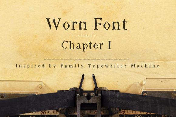 Worn: A Display Font That Screams Mood—Without Saying a Word